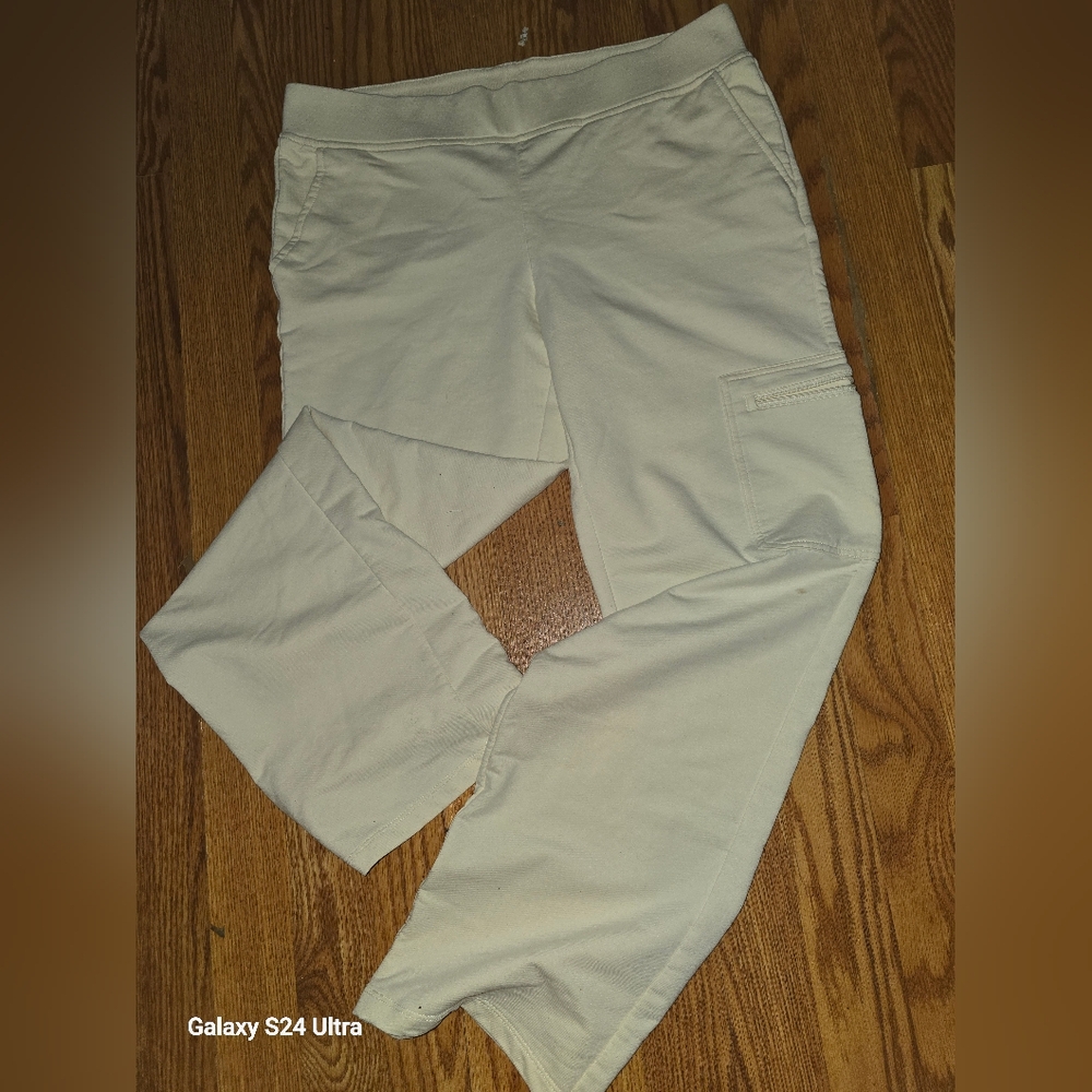 Lauren Ralph Lauten Off White Cargo Pants